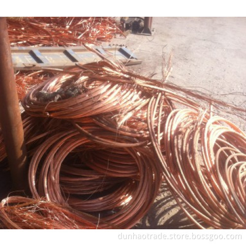 High Purity Bulk Copper Scrap/Cooper Wire for Sale (DUNHAO)